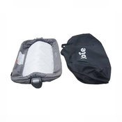 Shop Joie Sesame LX One-Hand Fold Playard with Bassinet & Folding Changer, Thunder at GoodBuy Gear