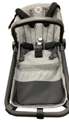 Shop Bugaboo Donkey 5 Duo Extension Set, Grey Melange, Black Frame, Grey Melange, 2025, without Canopy at GoodBuy Gear