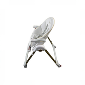 Shop Peg Perego Prima Pappa Zero 3 High Chair, White/Gold at GoodBuy Gear