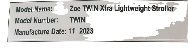Shop Zoe The Twin V2 Double Stroller, 2023, Black at GoodBuy Gear