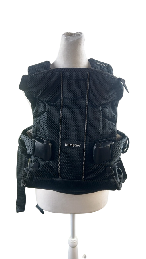 Shop BabyBjorn Baby Carrier One, Black Mesh at GoodBuy Gear