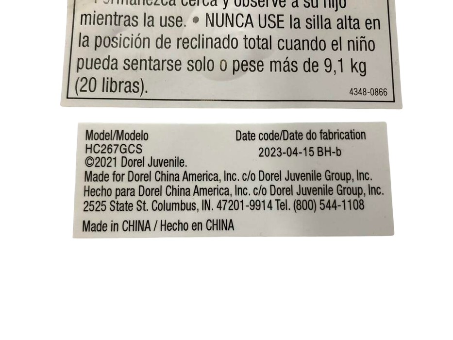 used Safety 1st Grow & Go High Chair