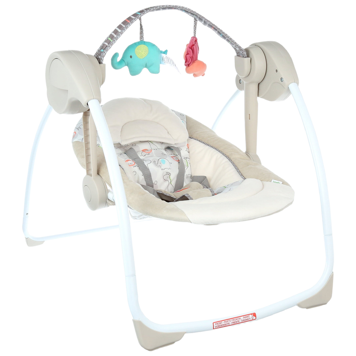 Shop Ingenuity Soothe N Delight Portable Swing, Cozy Kingdom at GoodBuy Gear