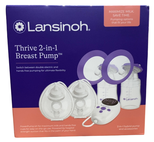 Shop Lansinoh Thrive Wearable Breast Pump, 2-in-1 at GoodBuy Gear
