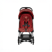 Shop Cybex Coya Stroller, 2023, Matte Black, Rockstar (Red) at GoodBuy Gear