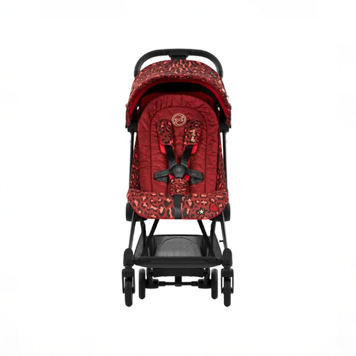Shop Cybex Coya Stroller, 2023, Matte Black, Rockstar (Red) at GoodBuy Gear