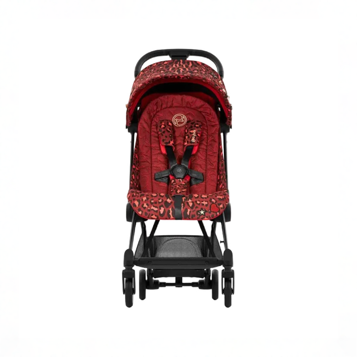 Shop Cybex Coya Stroller, 2023, Matte Black, Rockstar (Red) at GoodBuy Gear