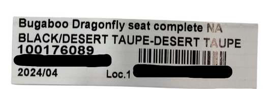 Shop Bugaboo Dragonfly Stroller, 2024, Black, Desert Taupe, Desert Taupe at GoodBuy Gear