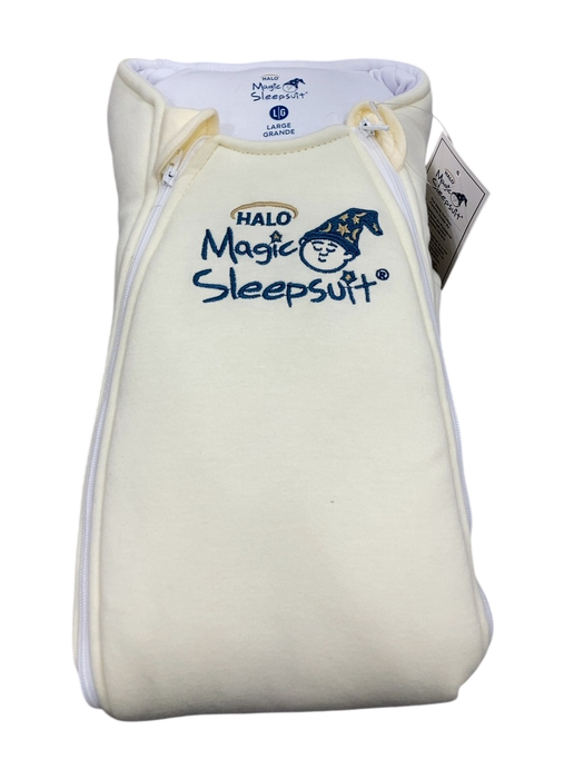 Shop Halo Baby Merlin's Magic Sleepsuit, Cream, Cotton, Large (18-20lb) at GoodBuy Gear