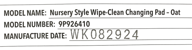 Shop Skip Hop Wipe-Clean Changing Pad, Oat at GoodBuy Gear