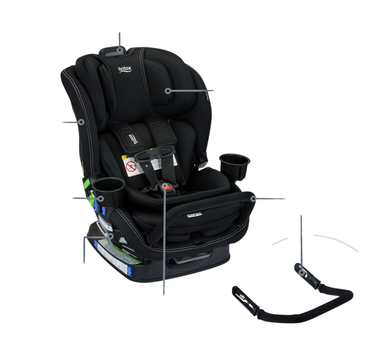 Shop Britax Poplar S Convertible Car Seat, 2025, Onyx at GoodBuy Gear