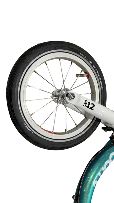 Shop Woom GO 1 Balance Bike, Metallic turquoise at GoodBuy Gear