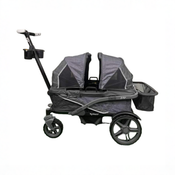 Shop Gladly Family Anthem4 Classic 4 Seater All Terrain Wagon Stroller, Special Edition Graphite at GoodBuy Gear