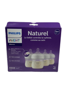 secondhand Philips Avent Natural Baby Bottles, 4oz, 4-Pack, Clear