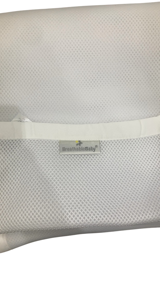 Shop Breathable Baby Mesh Crib Liner, Full Size/2 Sides, White at GoodBuy Gear