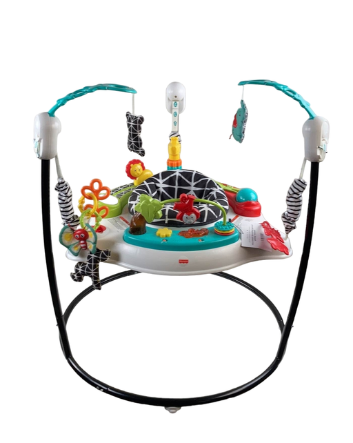 used Fisher Price Jumperoo Activity Center, Animal Wonders