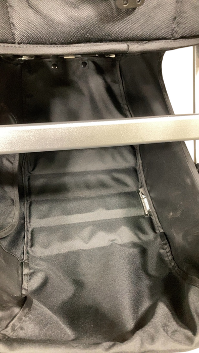 Shop Mockingbird Single to Double 2.0 Stroller, 2024, Bloom, Silver With Black Leather, Watercolor Drops at GoodBuy Gear