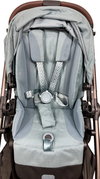 Shop Cybex Gazelle S Modular Stroller, 2023, Sky Blue, Taupe Frame at GoodBuy Gear