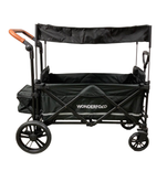 secondhand Wonderfold X2 Push + Pull Double Stroller Wagon, 2023, Stealth Black