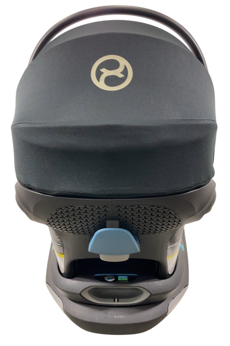 Shop Cybex Aton G Swivel Infant Car Seat And Base, 2024, Moon Black at GoodBuy Gear