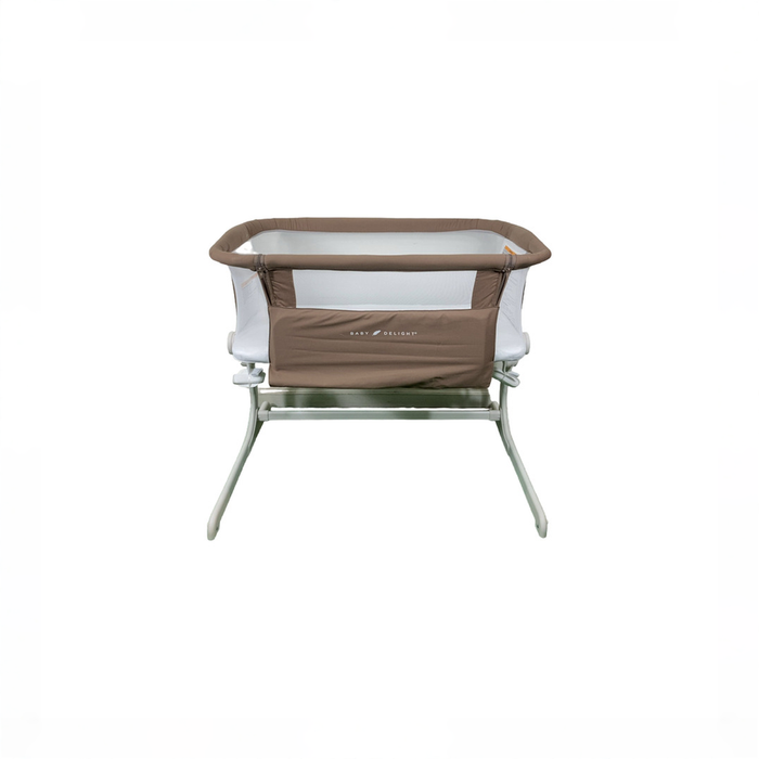 Shop Baby Delight Beside Me Dreamer Bassinet & Bedside Sleeper, Organic Mocha at GoodBuy Gear
