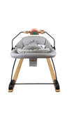 Shop Bloom Coco Go 3-in-1 Bouncer, Frost Grey Organic, Natural Wood at GoodBuy Gear