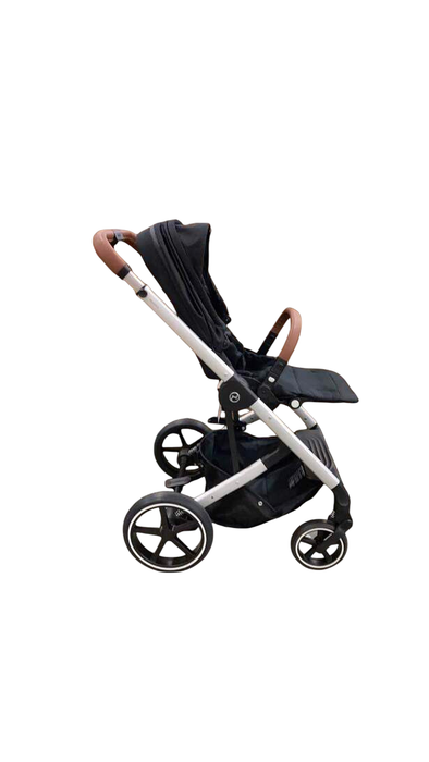 Shop Cybex Balios S Lux Stroller, 2022, Moon Black, Silver at GoodBuy Gear