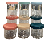 Shop Babymoov ISY Baby Glass Food Jars, Set of 9 (6 x 8.5oz + 3 x 4oz) at GoodBuy Gear