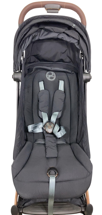 Shop Cybex Coya Stroller, 2023, Rose Gold, Sepia Black at GoodBuy Gear