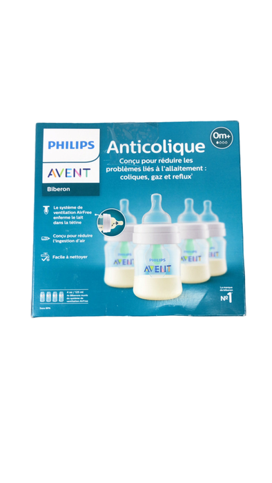 Shop Philips Avent Anti-Colic Bottles, 4 Pack, 4oz, Clear, Regular at GoodBuy Gear
