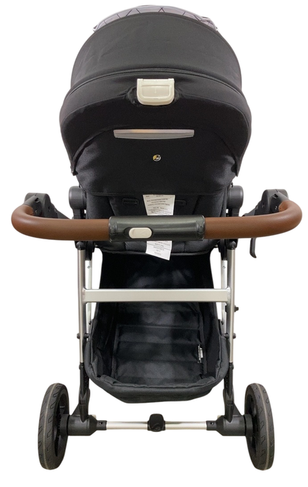 Shop Mockingbird Single 2.0 Stroller, Black, Windowpane, Silver With Penny Leather, 2025 at GoodBuy Gear