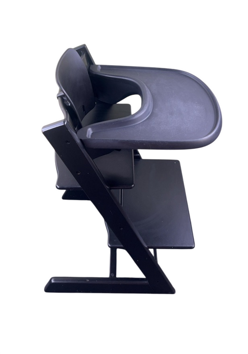 Shop Stokke Tripp Trapp High Chair with Baby Set and Tray, Black, Black at GoodBuy Gear