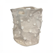 Shop Pehr Pom Pom Hamper 18x20, Natural at GoodBuy Gear