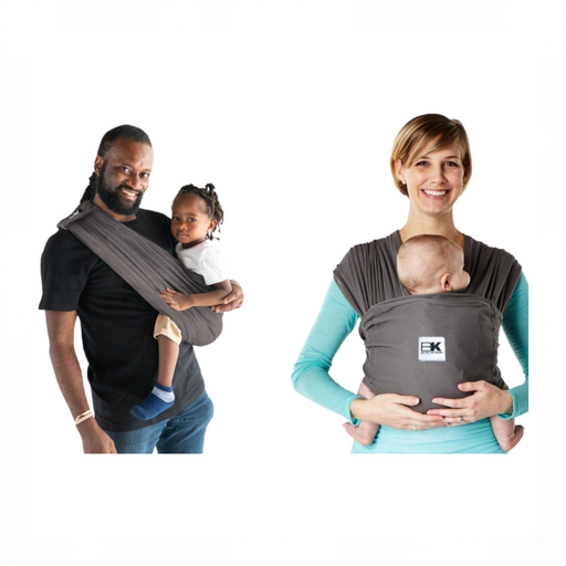 Shop Baby K'tan Baby Carrier, Breeze, Charcoal, Small at GoodBuy Gear