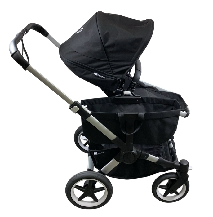 Bugaboo Donkey 5 Mono Stroller, 2025, Aluminum, Midnight Black, Midnight Black