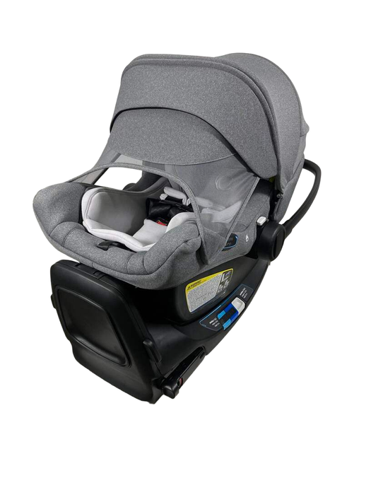 used Bugaboo Turtle Air By Nuna Car Seat, Grey Melange, 2021