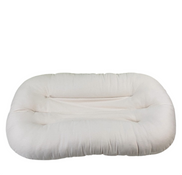 Shop Snuggle Me Organic Sensory Infant Lounger with Cover, Moss, Natural at GoodBuy Gear