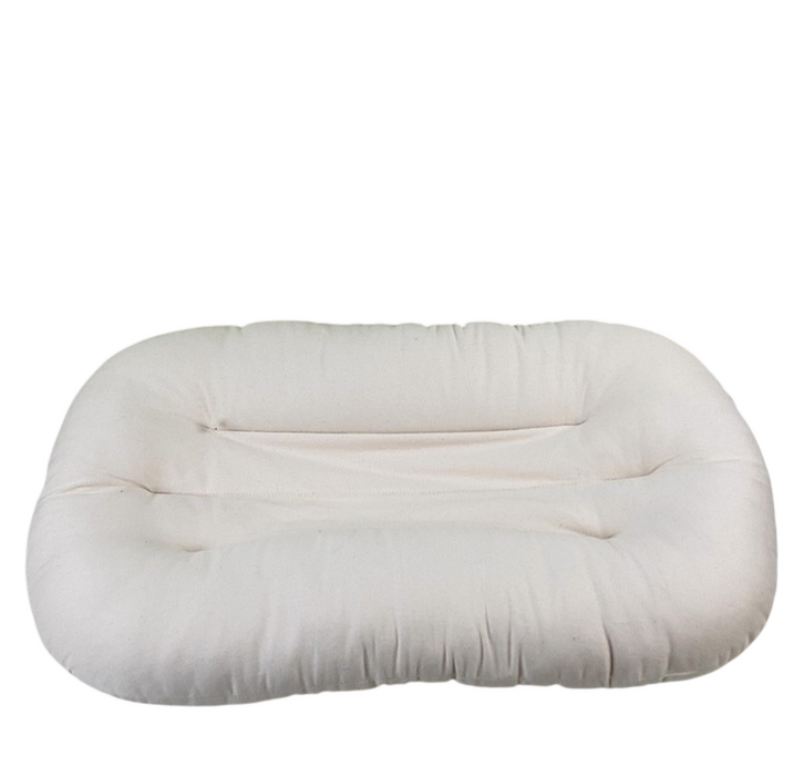 Shop Snuggle Me Organic Sensory Infant Lounger with Cover, Moss, Natural at GoodBuy Gear