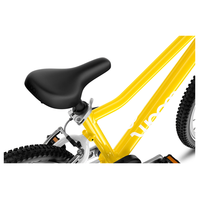 Shop Woom GO 3 Bike "16, Base Model, Vibrant yellow at GoodBuy Gear