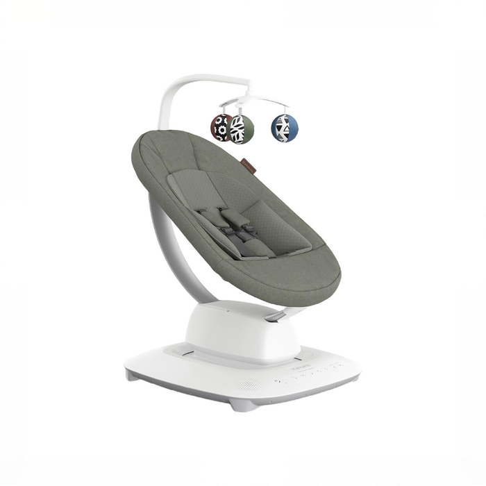 Shop UPPAbaby Mamaroo Smart Swing, Camila (Dark Green Melange) at GoodBuy Gear