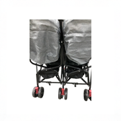 Shop DRAFT - Dream On Me Twin Venture Umbrella Stroller, 2025, Light and Dark Grey at GoodBuy Gear