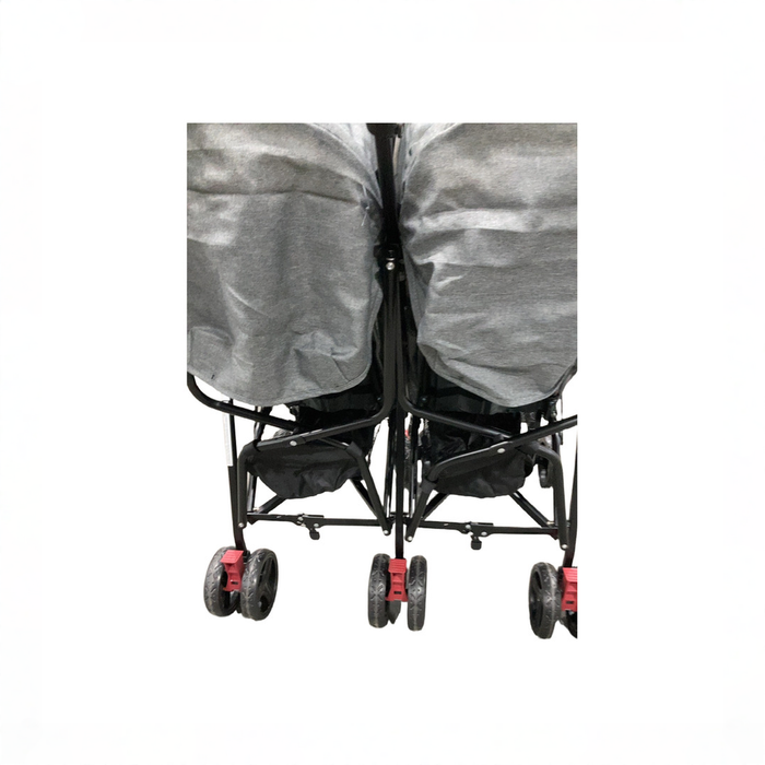 Shop DRAFT - Dream On Me Twin Venture Umbrella Stroller, 2025, Light and Dark Grey at GoodBuy Gear