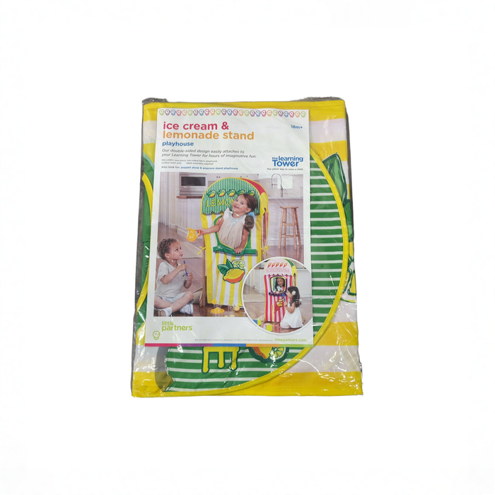 Shop Little Partners Playhouse Kit: Lemonade and Ice Cream Stand, Pink/Green at GoodBuy Gear