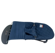Shop BabyBjorn Bouncer Bliss, Dark Gray Frame, Midnight Blue Cotton Classic Quilt at GoodBuy Gear