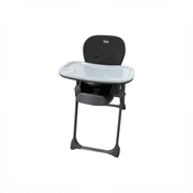 Shop Chicco Polly Highchair, Black at GoodBuy Gear