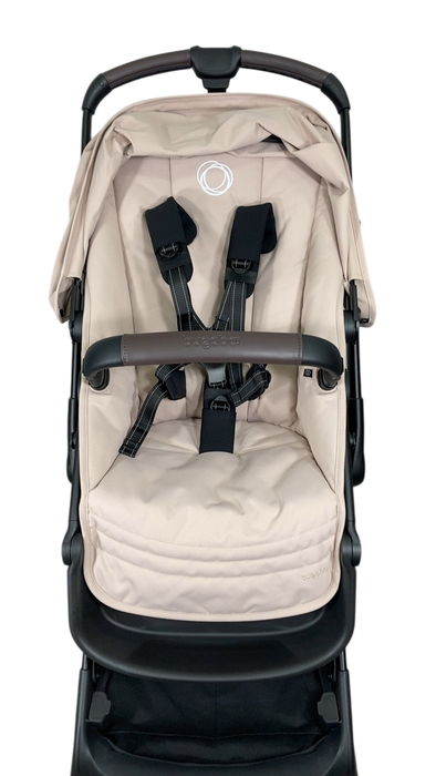 Shop Bugaboo Kangaroo Single To Double Stroller, 2024, Black, Desert Taupe, Desert Taupe at GoodBuy Gear