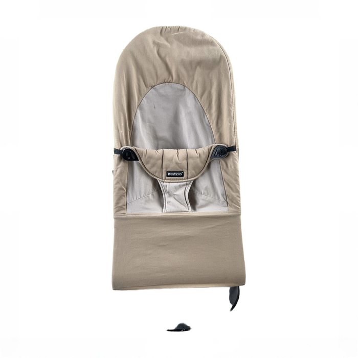 Shop BabyBjorn Bouncer Balance Soft, Black Frame, Khaki/Beige at GoodBuy Gear
