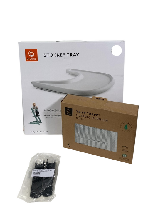 Stokke Tripp Trapp Complete High Chair, 2, Black, Nordic Grey
