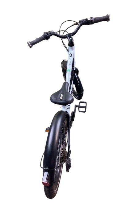 Shop Woom NOW 4 Bike, Ice Blue/Carbon Black at GoodBuy Gear