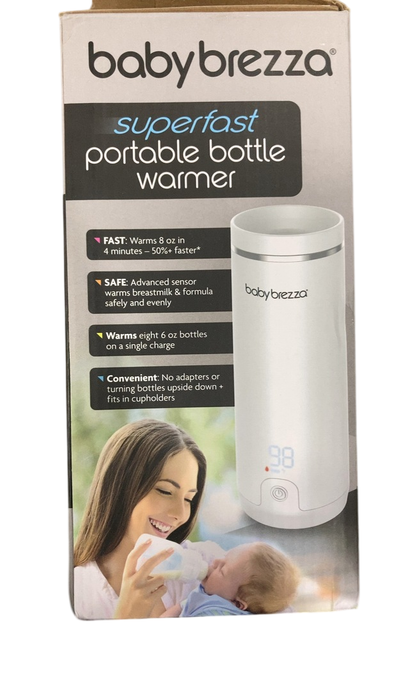 Shop Baby Brezza Super Fast Portable Bottle Warmer, White at GoodBuy Gear